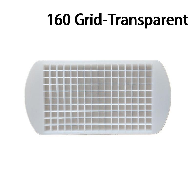 Silikon-Eisformen Mehrfach wiederverwendbare Eiswürfel-Formen Gitter Große Eiswürfelform Silikon-Kühler