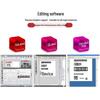 GODEX ZX1200i Industrial Thermal Transfer Label Printer CN plug (adapter included)