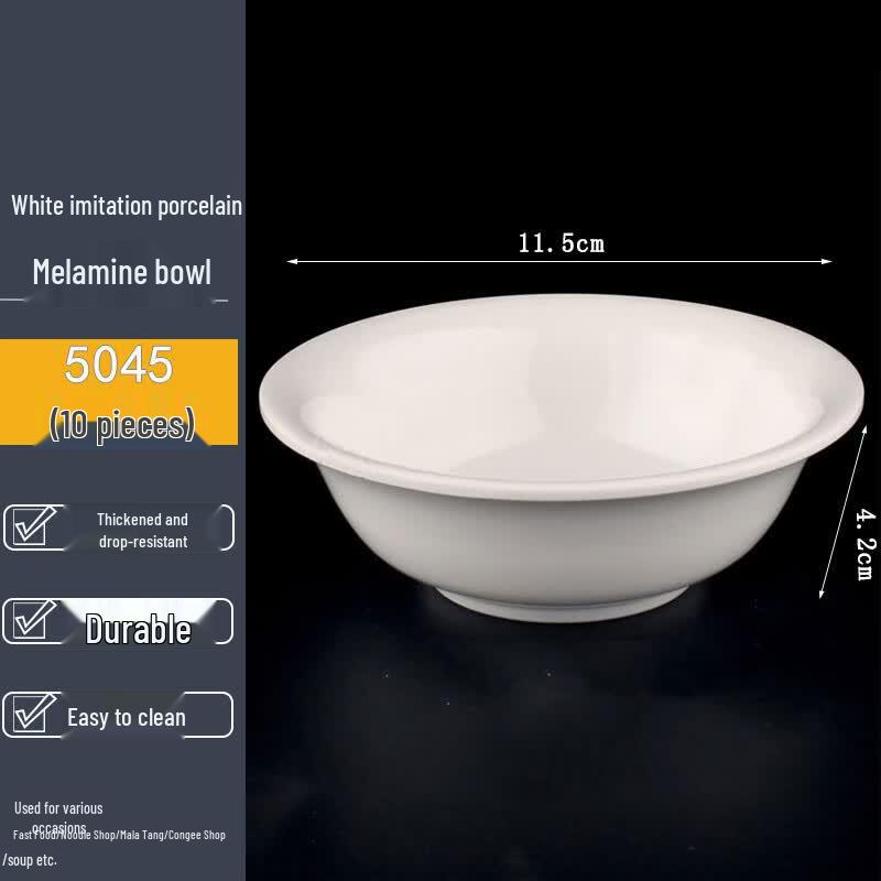Homeglen Melamine Rice/Soup Bowl