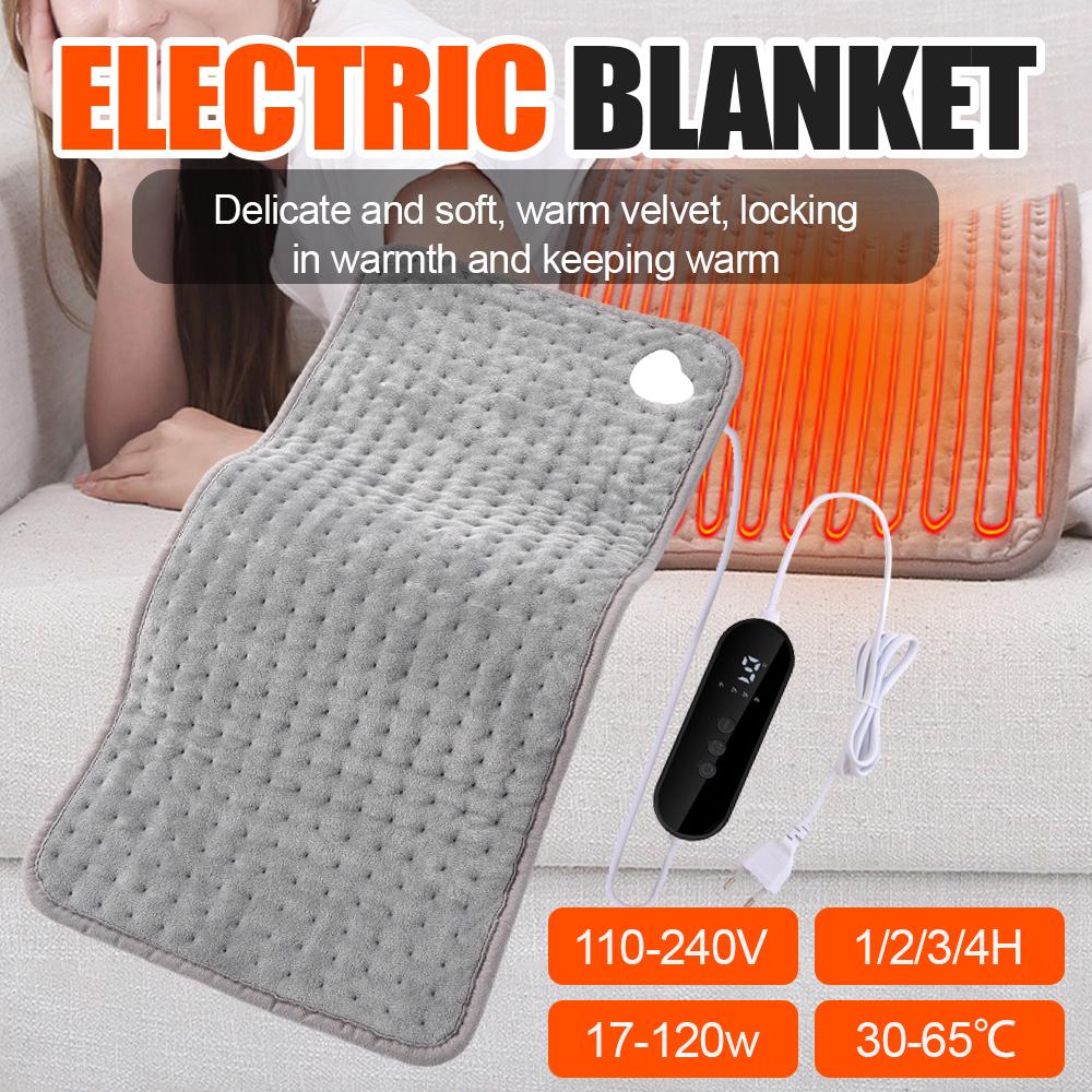 Electric Heating Pad Heat Mat with 2M Line Hot Compress Body Warming Thermal Mat for Abdomen Hand Thermal Mat Winter Warmer