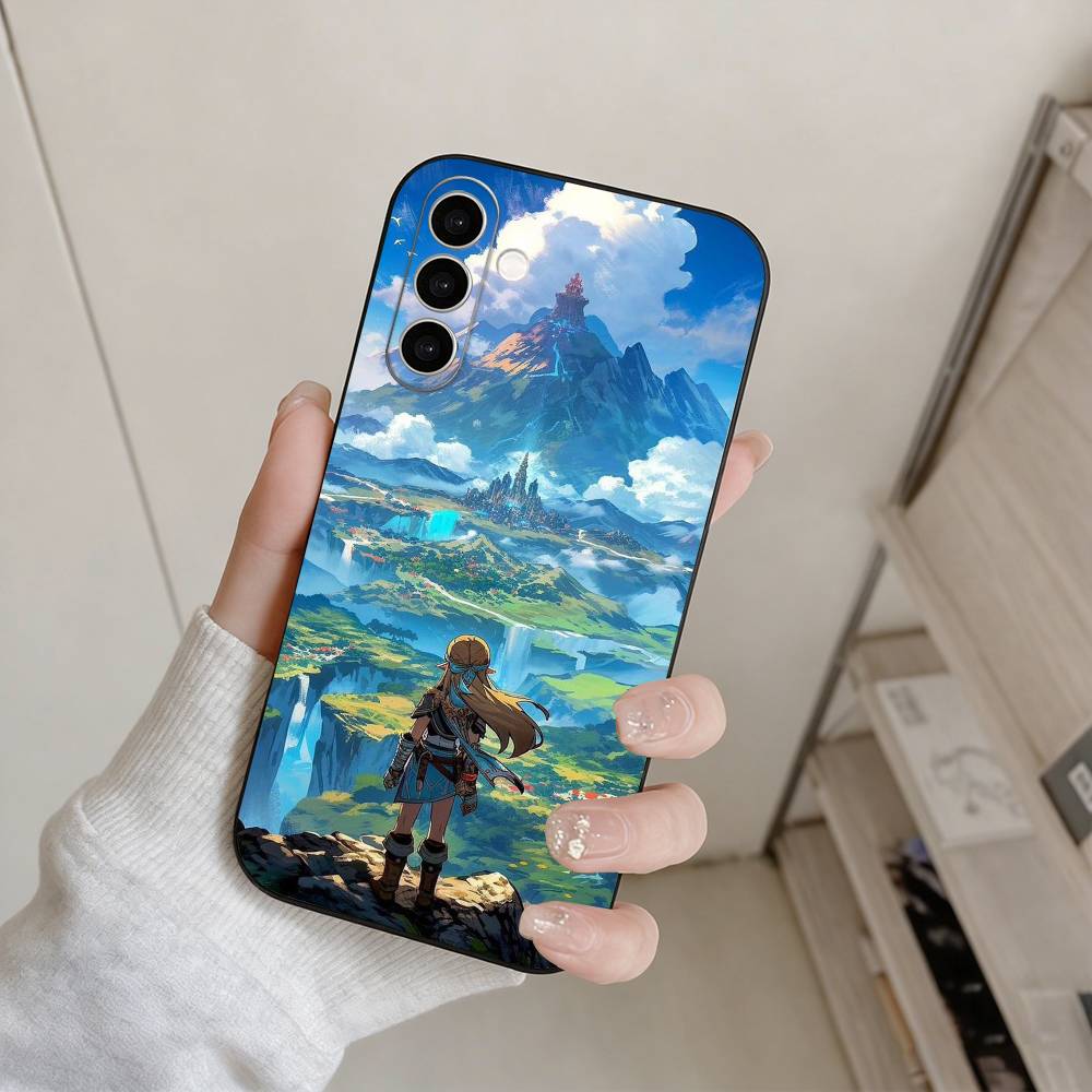 The Lege-nd of Z-Zelda Phone Case For Samsung Galaxy A73,A72,A71,A70,A53,A52,A51,Others Soft Black Cover