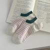 Boat Sock Slippers Women Summer Silicone Non-slip Invisible No Show Socks Cute Bow Hollow Cotton Thin Breathable Low Cut Socks