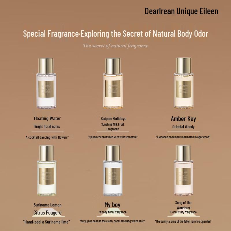 Unique Irene Amino Acid Fragrance Shower Gel Travel Set