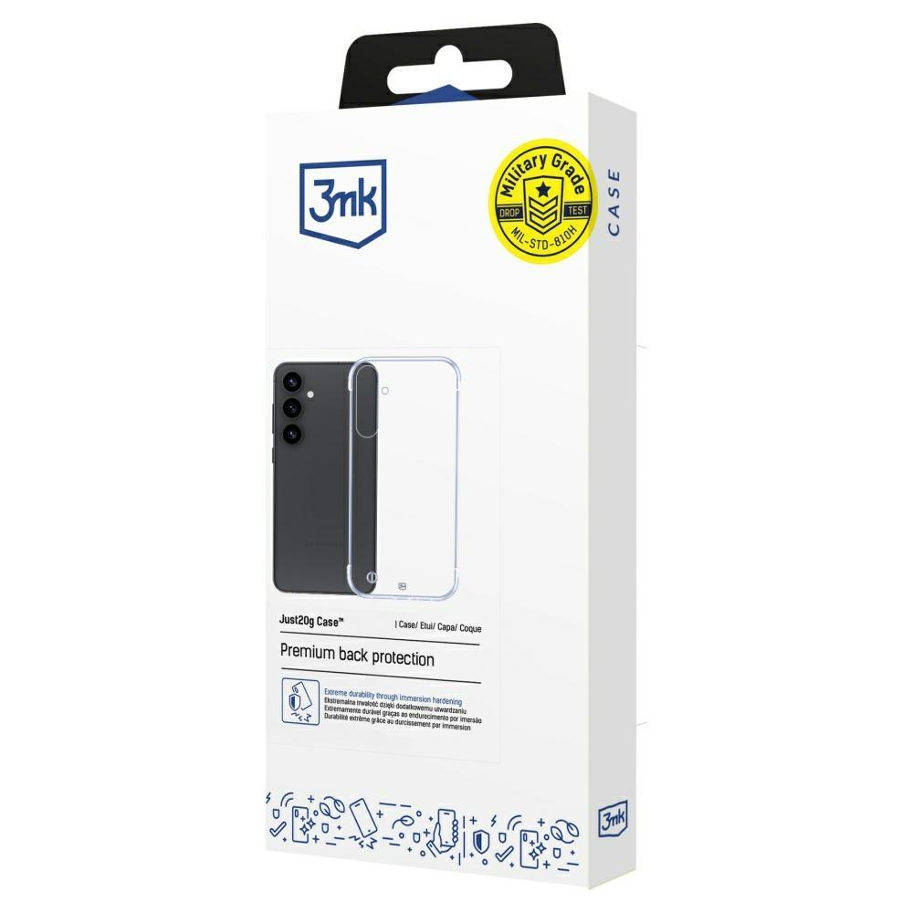 Etui do Samsung Galaxy S25 Plus 3MK Clear przezroczyste