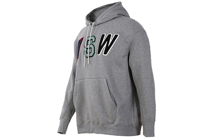 Nike Sweatshirts Men s Gray Hooded Moderate Regular 943574-091 XL