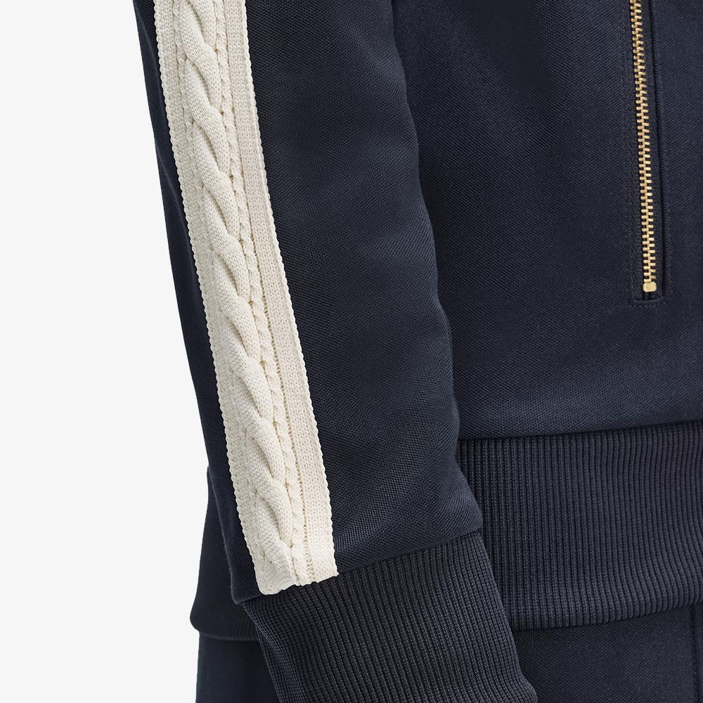 Fred Perry [Sharp] Cable Tape Track Jacket - Navy Afpm2612331-608