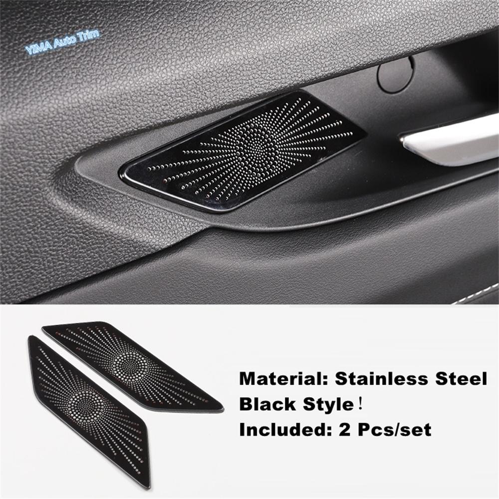 Car Rear Door Handle Audio Horn / Window Pillar A Stereo Speaker Frame Cover Trim For Haval H6 Interior Accessories