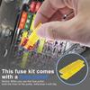 300/180/100 buc 32V Kit Asortiment Siguranțe Auto Tip Lamelă Auto Camion Automotive Standard Mini Siguranță Mixtă Siguranță Circuit Motocicletă Cu Cutie