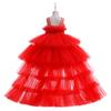 Children's Tulle Flower Girl Princess Gown - Little Girl Performance Dress