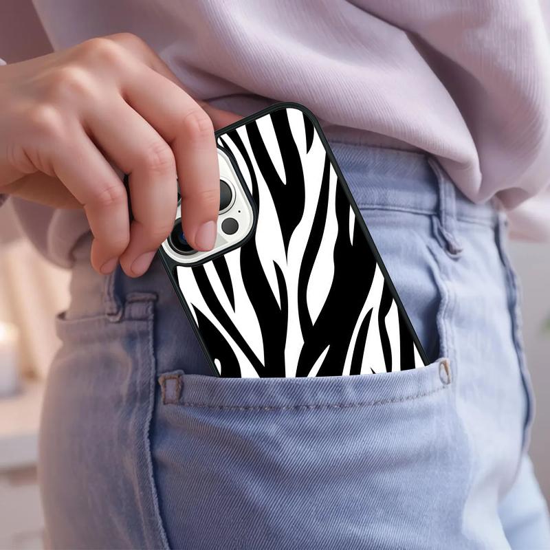 Dalmatiner Kuh Zebra Muster Handyhülle Für iPhone 17 Air 15 16e 14 13 Pro Max Coque 12 11 Pro Max PLUS Hülle
