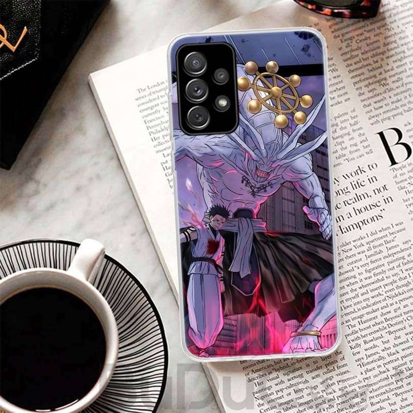 Kaisen J-Jujutsu Sukuna Mahoraga Phone Case For Samsung A17 A16 A26 A36 A56 A15 A14 A13 A55 A54 A53 A35 A34 A33 A25 A24 A23 A05S