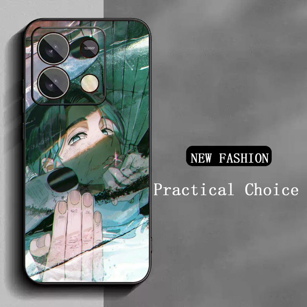 Okkotsu yuta cool anime man poster Phone Case For Redmi Note 14 13 12 11 Pro Plus S 5G 14C A3 Soft Black Phone Cover