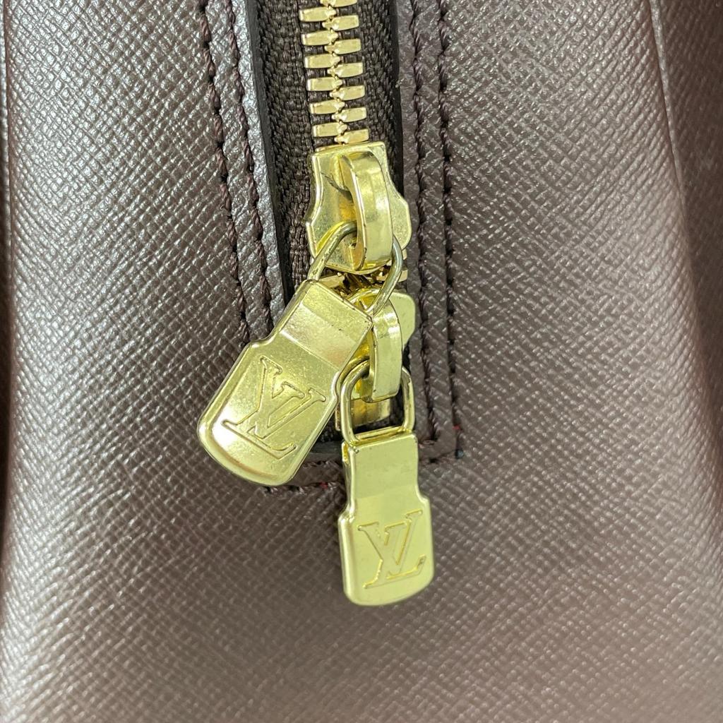 LOUIS VUITTON Damier N5115 Handbag Brown Women used