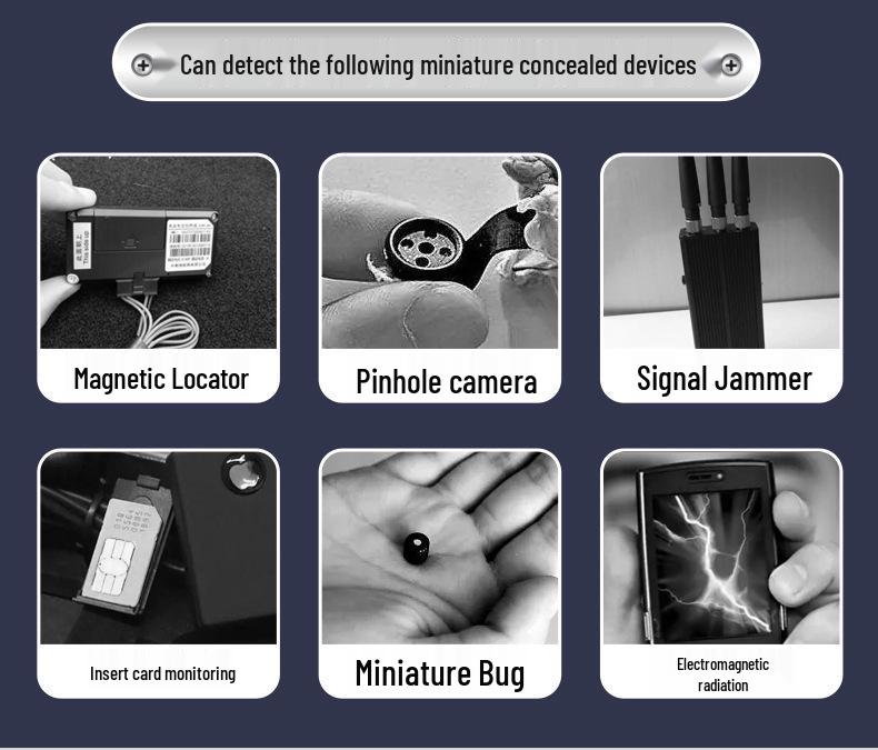 K66 Signal Detector: Anti-Peeping & GPS Scanner for Hotels and Cars