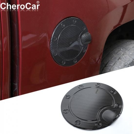 Накладка из углеродного волокна на лючок бензобака Для Chevy Silverado GMC SIERRA 14+