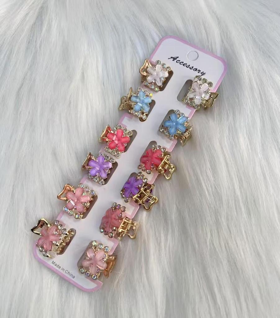 Alloy Small Claw Hair Clip for Women – Sweet Shark Hair Accessory for Short Hair