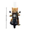 Acrylic Ornament 2D Flat Design Motorcycle Dog Cat Pattern Multi-Use Car Hanging Backpack Accessory Christmas Tree Pendant