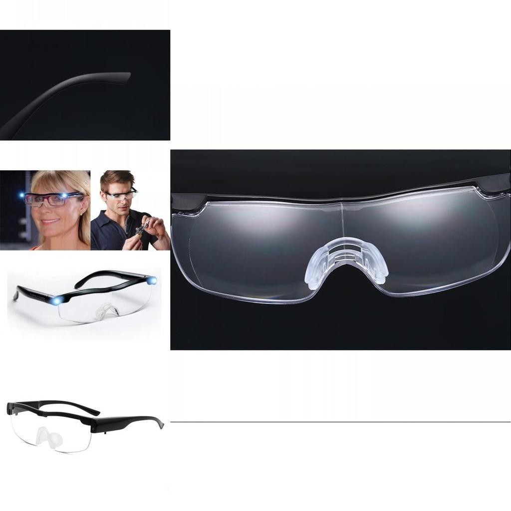 Comfortable Pc Frame Magnifying Glasses With 1.6x Magnification And Anti-blue Lens