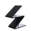 Portable Four-Way Folding Makeup Mirror for All-Angle Views