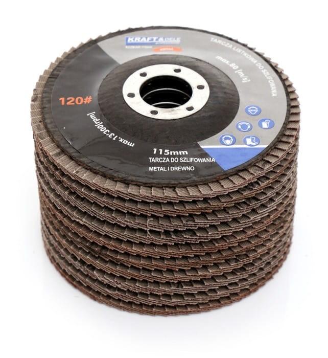 Tarcza listkowa 115mm P60 KD961