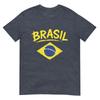 Brasil With Brazilian Flag Colors Unisex Unisex Kids Brazil Tshirt