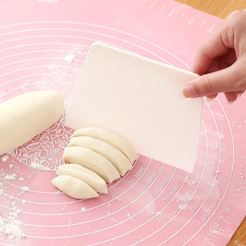 1Pc Trapezoid Cream Cake Scraper Dough Cutter Cake Spatula Pastry Bakery Tools