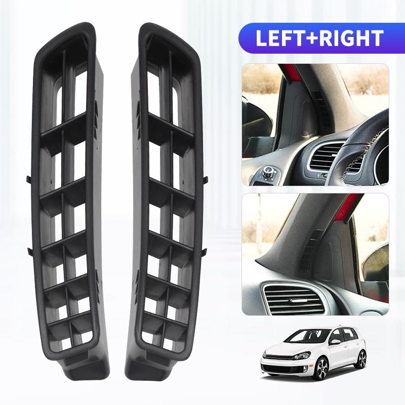 Interior A-Pillar Air-Conditioning Air Outlet Trim Panel For VW PQ Golf 6 GTI Golf MK6 2009 2010 2011-2014 5KD867233 5KD8672335