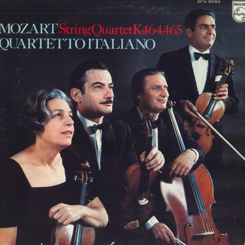

LP Record QUARTETTO ITALIANO - Mozart: String Quartet No. 18 K.464 SFX8582 PHILIPS Japan Classical Used