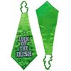 Saint Patrick's Day Novelty Lucky of the Irish Neck Tie and Sequins Bowtie Set for Festival Celebrations and Parties