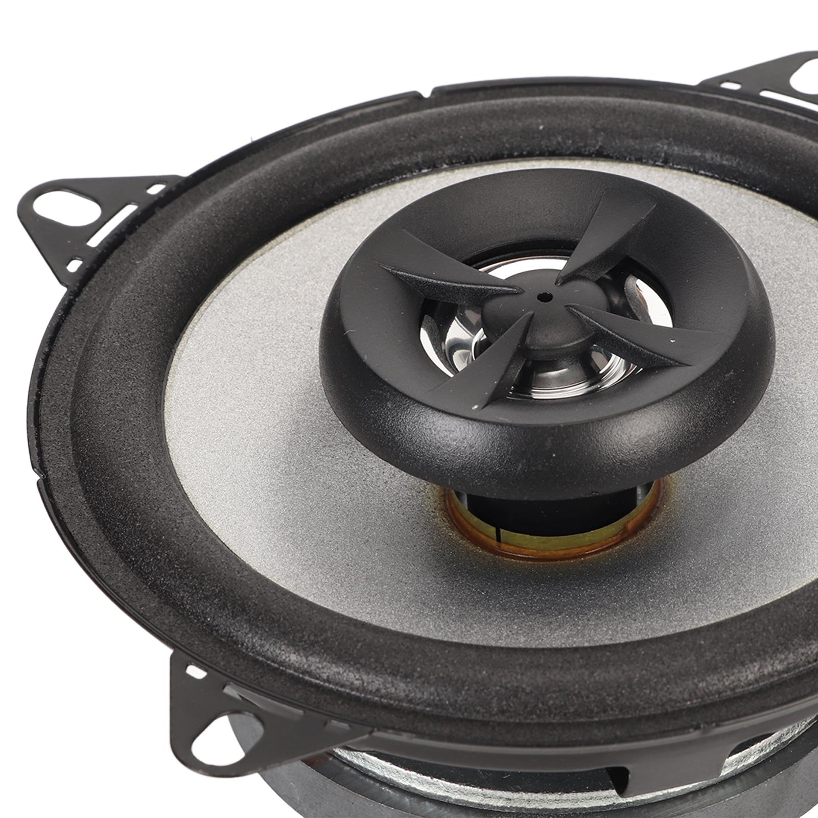 2 Pcs Car Speakers 100W Treble Bass Coaxial Heat Dissipation Omnidirectional Stereo Car Horn for Vehicles