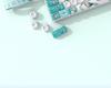 Wireless Bluetooth Tri-Mode 61-Key Compact Mechanical Keyboard for E-Sports and Office with Silent Custom PBT Keys