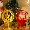 Christmas Table Light Santa Claus Led Christmas Snowman Night Light Festive Christmas Night Light Decorations Led Elk for Kids