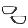 2Pcs Front Bumper Fog Light Bezel Cover Trim Fog Lamp Frame Black for Jeep Grand Cherokee 2014 2015 2016 2017
