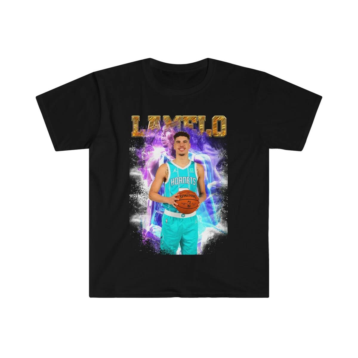 

Adult Unisex LaMelo B. Sports Fan Softstyle T-Shirt 4XL