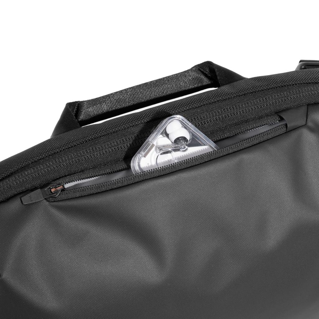 Air TechSling 3 Tech Kollektion 31017 Umhängetasche, Slingback, BusinessCasual, Herren, Nylon, Schwarz