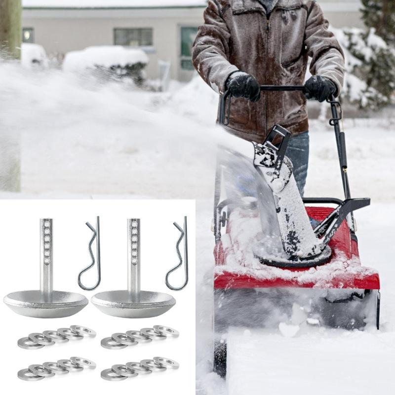 Heavy Duty Snow Plows Skids Shoes Not  Slip Snow Plows Shoes Simple Installs Ensures Stability on Ice for Better Control