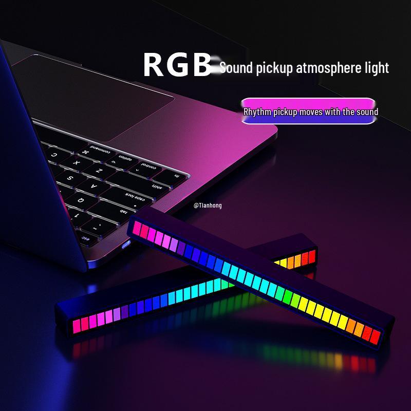 Atmosphere Light Speaker for Gaming Rooms: Creative Desktop Music and Rhythm Sound Control Decoration