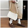 IELGY French Niche Simple Retro Dumpling Bag Trendy Armpit Order Shoulder Baguette Bag