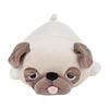 LIV HEART Bolster Cushion Marshmallow Animal Pug Hana (Total Length Approx. 27cm) Fluffy Chewy 48656-32