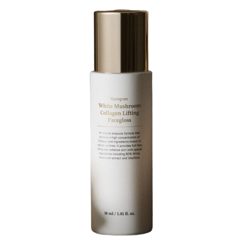 

SUNGBOON EDITOR White Mushroom Collagen Lifting Face Gloss 30ml | Intensive Firming & Radiance Serum