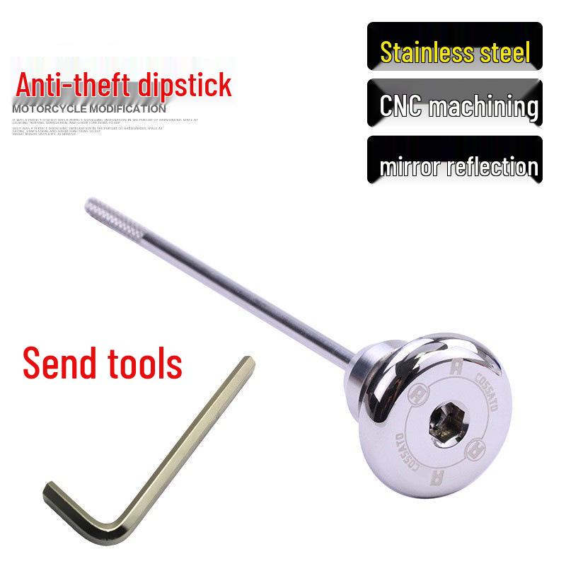 

Honda CB190R/CB190X/CBF190 Modified Oil Filler Cap & Anti-Theft Dipstick