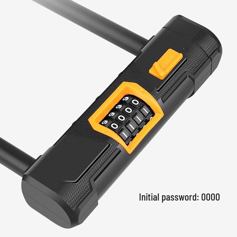 Lishi Anti-theft Password Lock with Steel Cable
