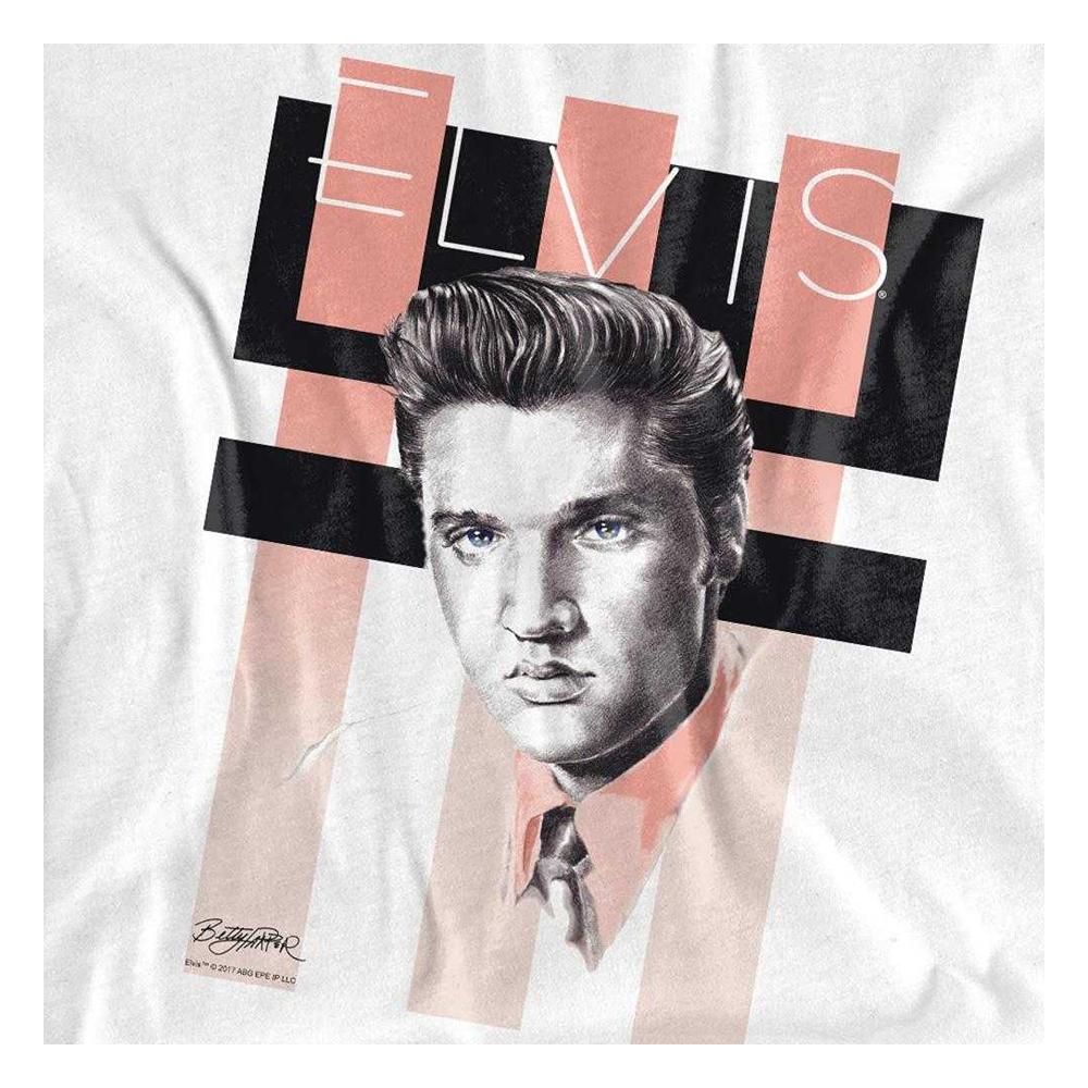 Elvis Presley Unisex Adult Retro T-Shirt