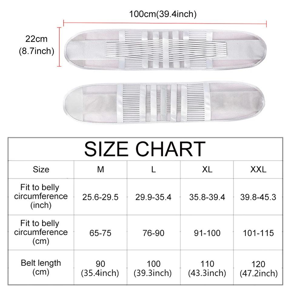 Medizinische Rückenstütze Taillenformer Gürtel Wirbelsäulenstütze Männer Frauen Atmungsaktives Lendenkorsett Orthopädische Faja Lumbar Hombre Fitnessstudio Gürtel
