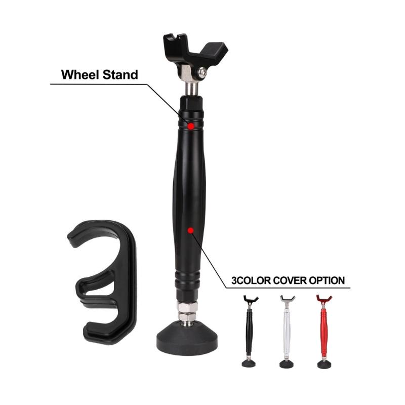 Aluminum Lift Stand for Most Motorcycle Wheel Lift Stand with Brake Buckle Chain Cleaning Maintenance Tool