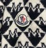 Used MONCLER White X Blackknit Women