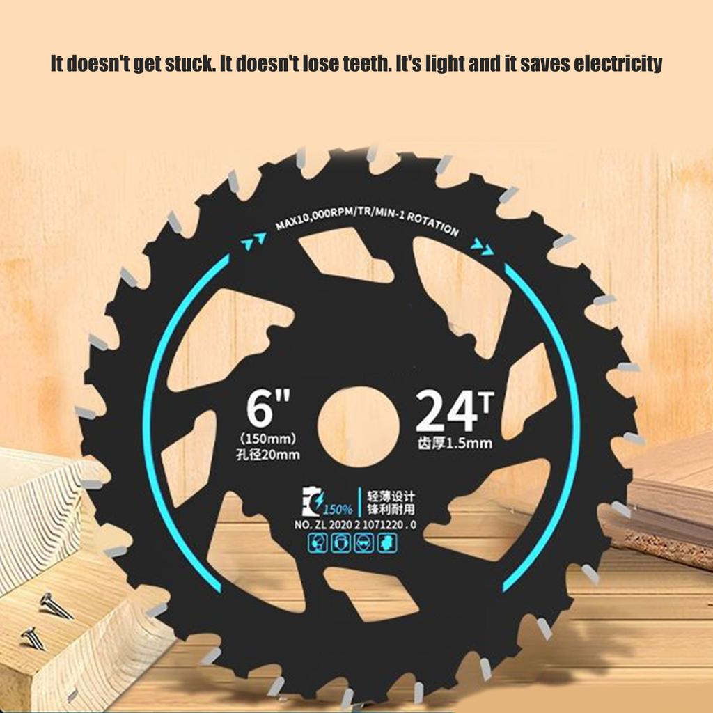 Durable Lithium Electric Saw Blade with Energy Saving Features and Noise Reduction Ideal for Woodworking Projects