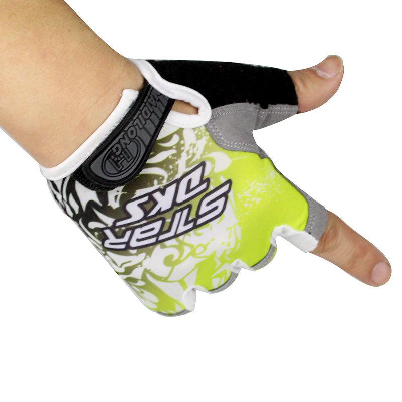 Fitness Gloves Half-finger Thin Breathable Shock-absorbing Wear-resistant Non-slip Outdoor Sports Gloves Men's and Women's Cycling Bicycle Gloves