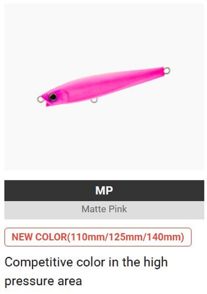 Yo Zuri Duel Hardcore Monster Shot 125 Sinking Lure F1197-MP (2767)