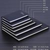 Black Leather A4 Notebook Journal with 16k Leather Cover - A5/B5 Notepad for Business, Office, or Meetings
